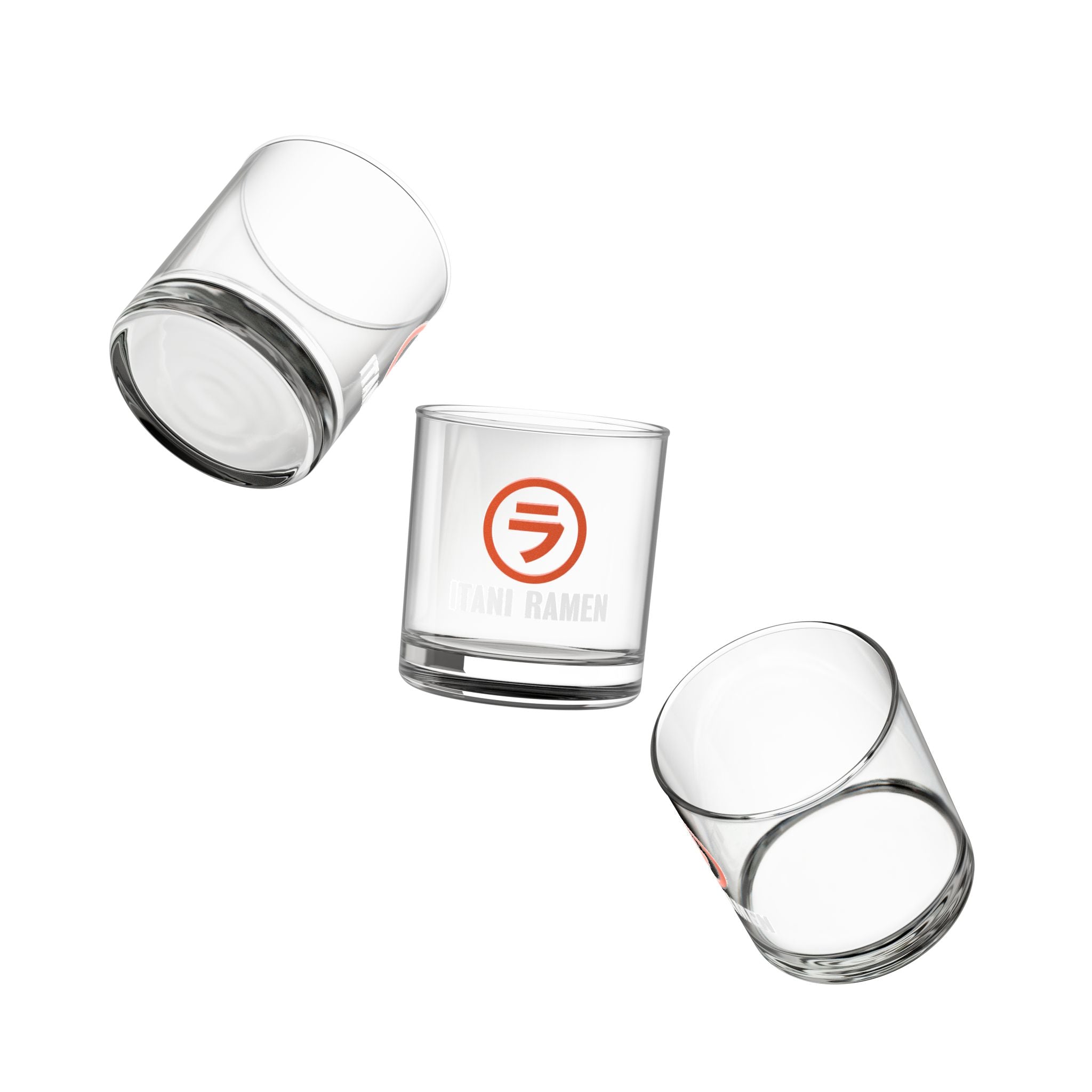 Classic Logo Itani Ramen 10oz Rocks Glass