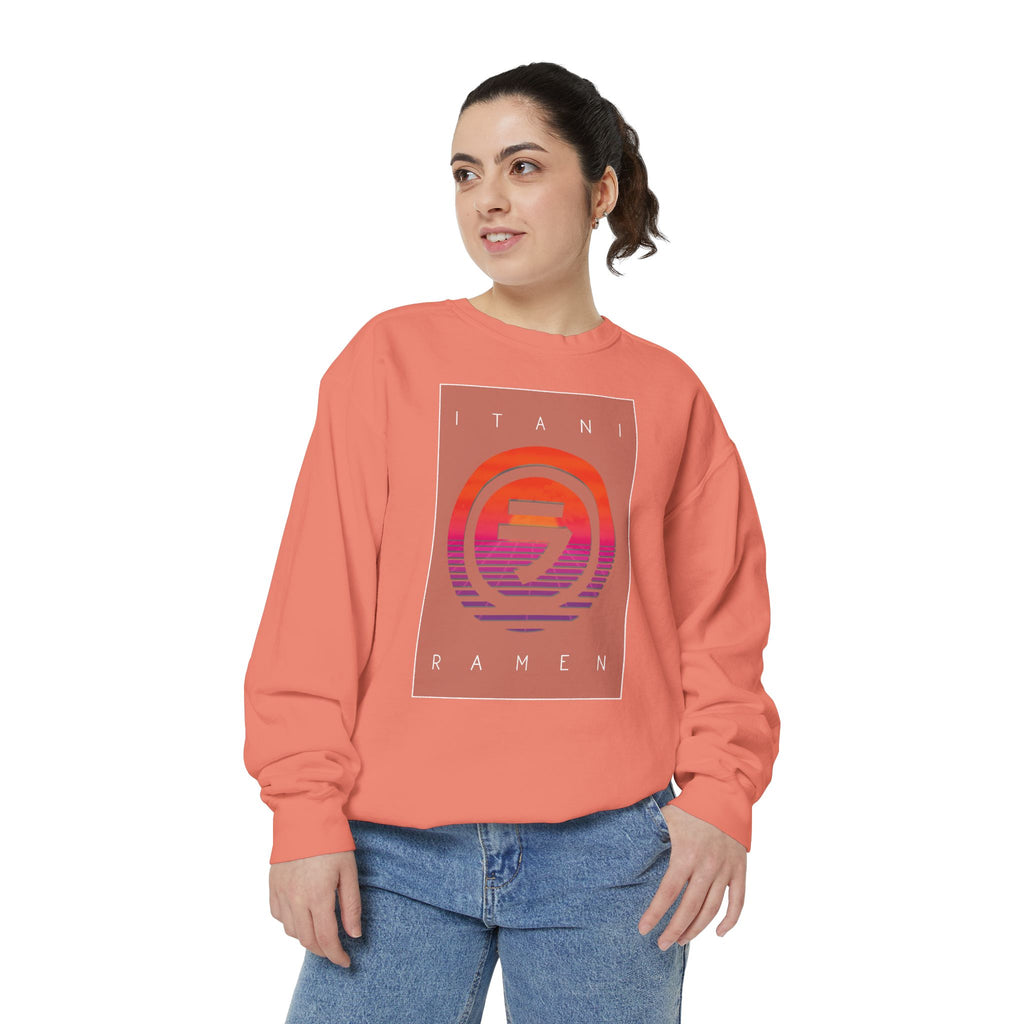 Sunset.wav Itani Ramen Crewneck Sweatshirt