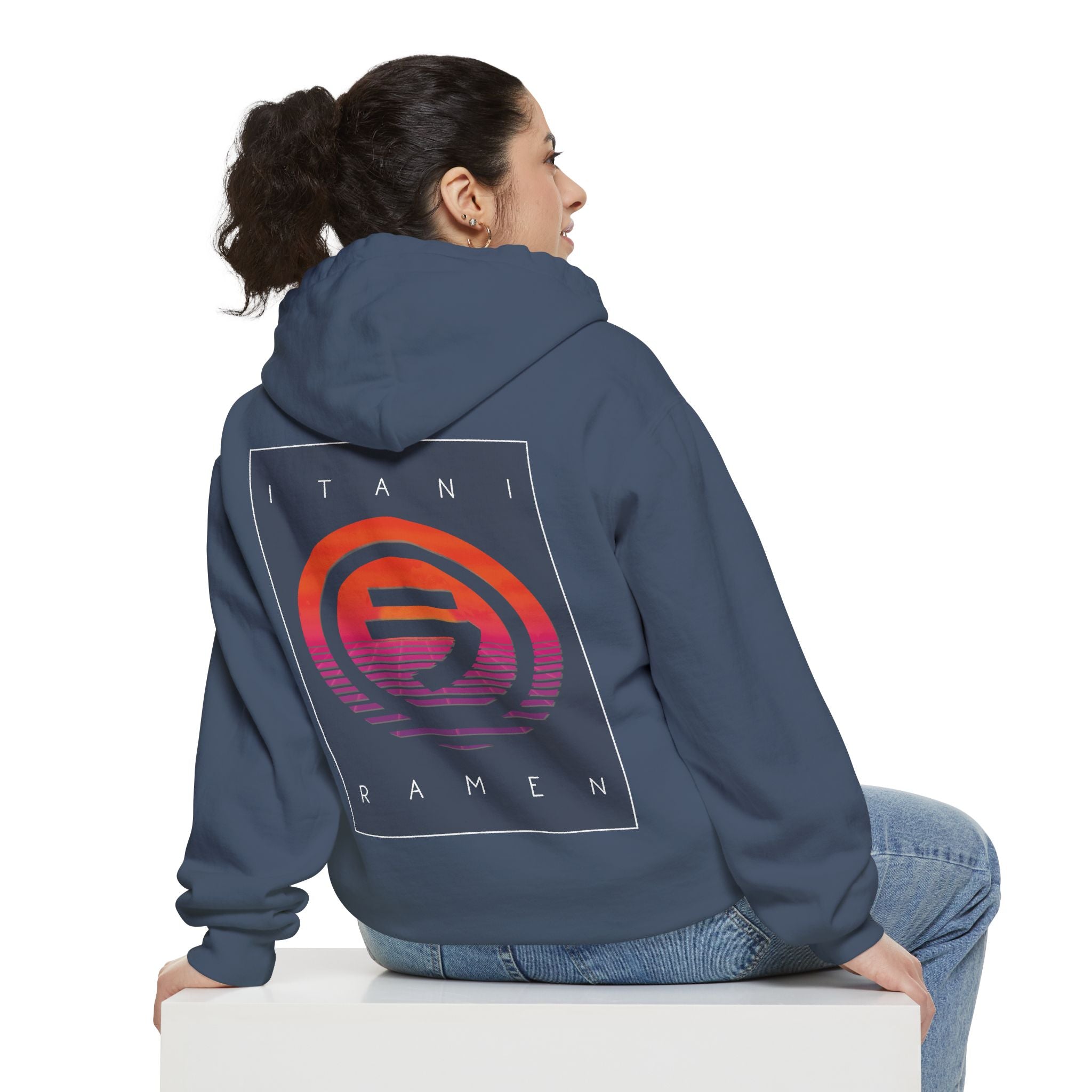 Sunset.wav Itani Ramen Pullover Hoodie