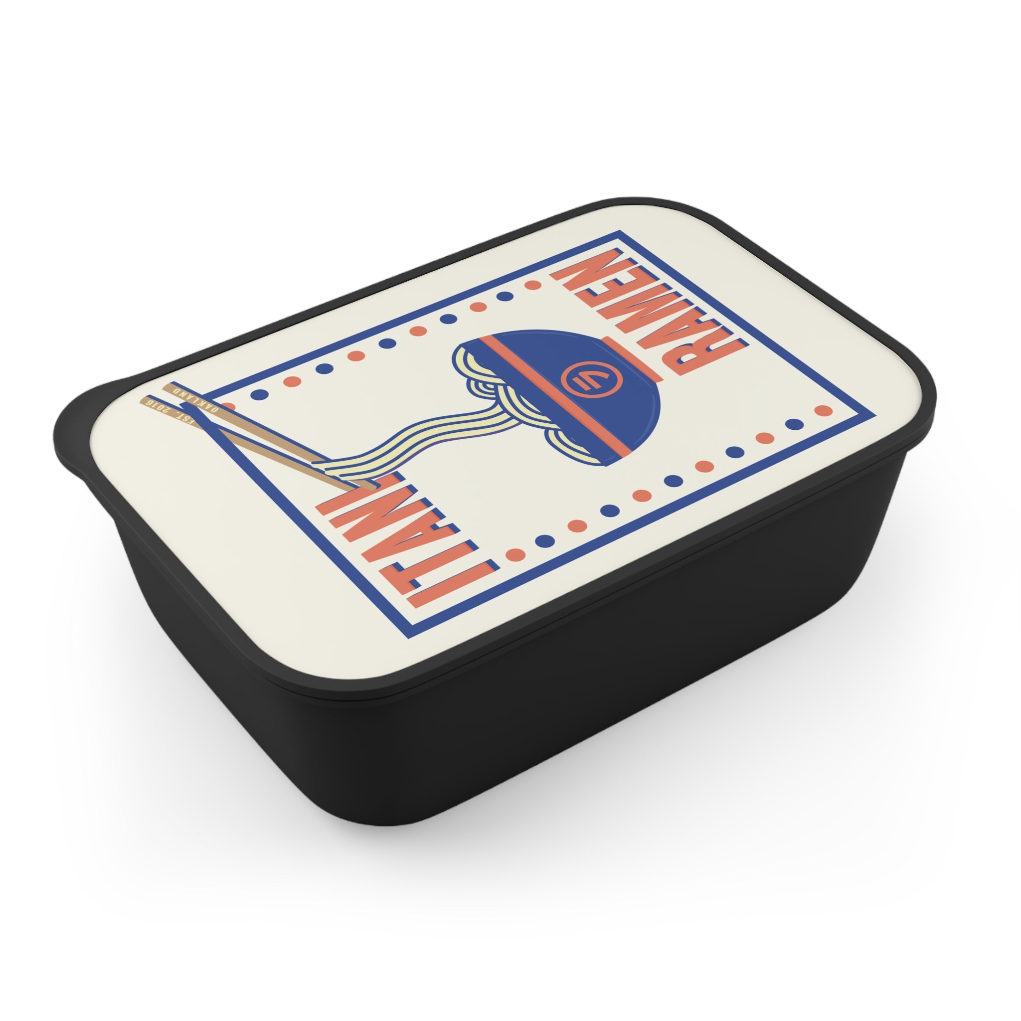 Itani Ramen PLA Bento Box with Band and Utensils