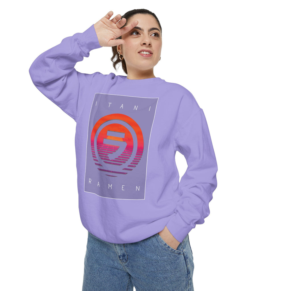 Sunset.wav Itani Ramen Crewneck Sweatshirt
