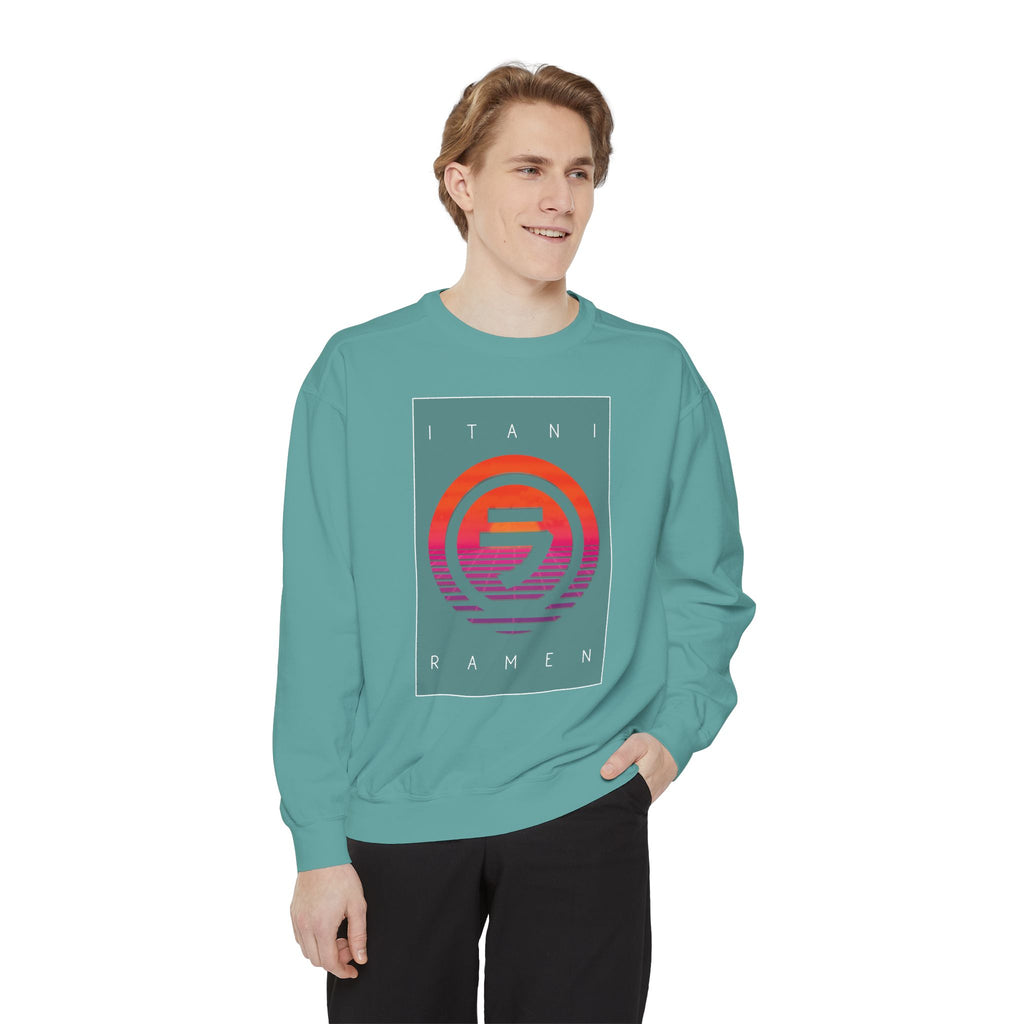 Sunset.wav Itani Ramen Crewneck Sweatshirt