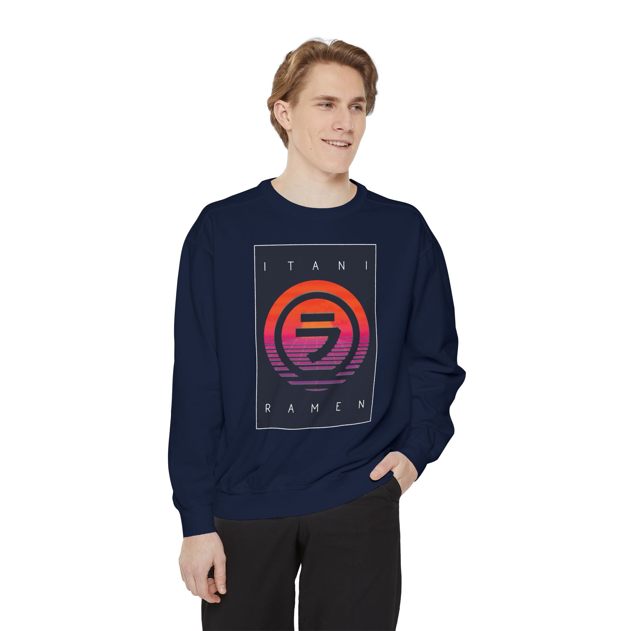 Sunset.wav Itani Ramen Crewneck Sweatshirt