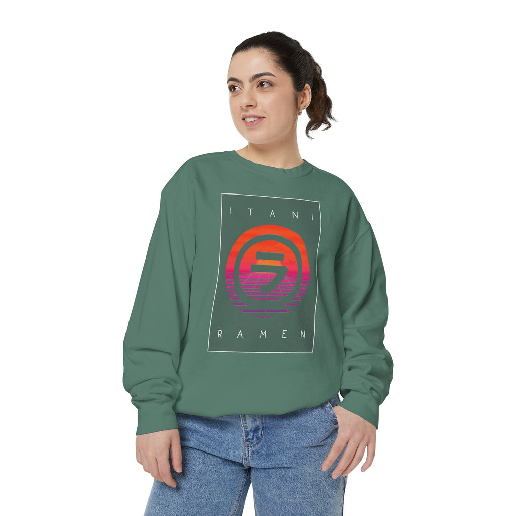 Sunset.wav Itani Ramen Crewneck Sweatshirt