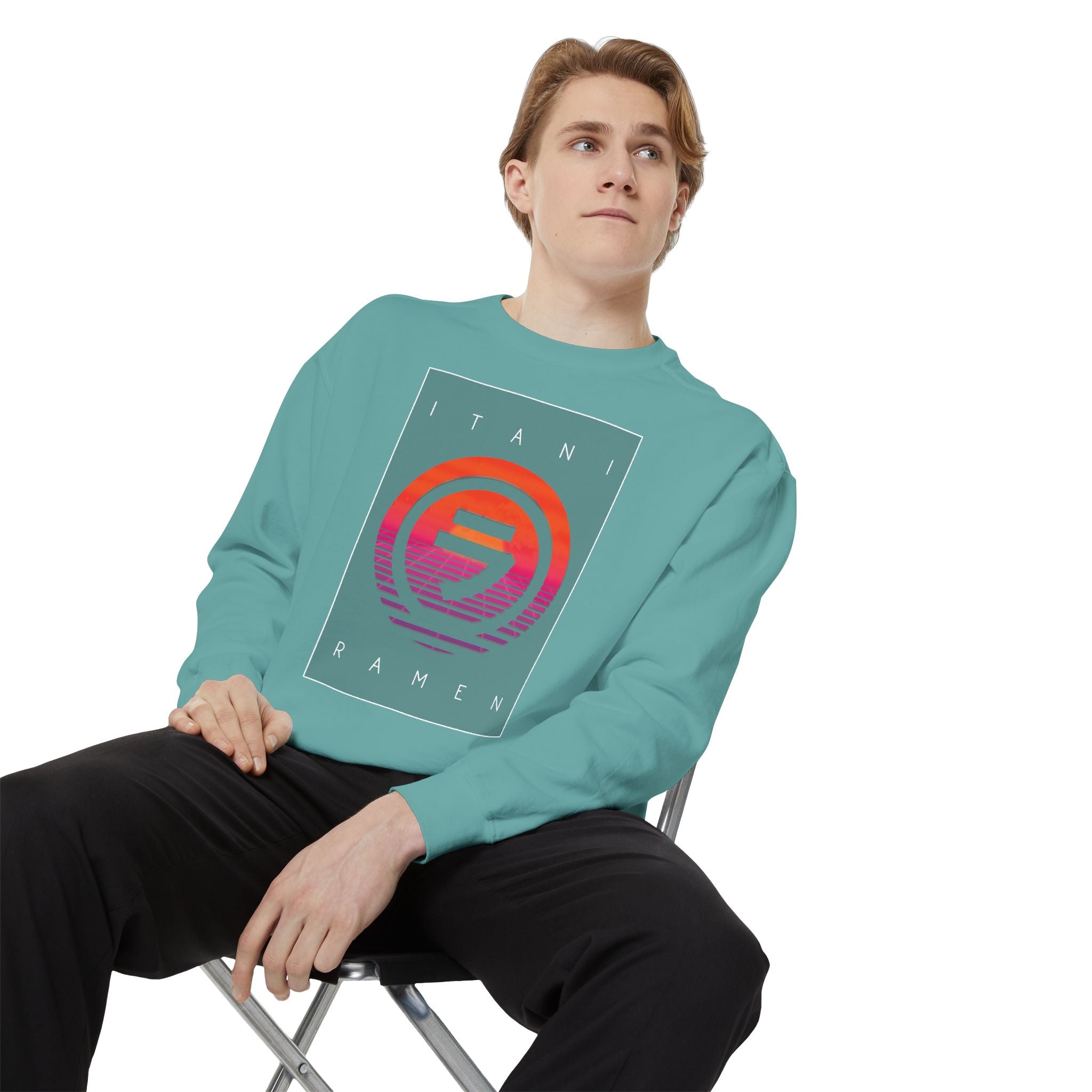 Sunset.wav Itani Ramen Crewneck Sweatshirt