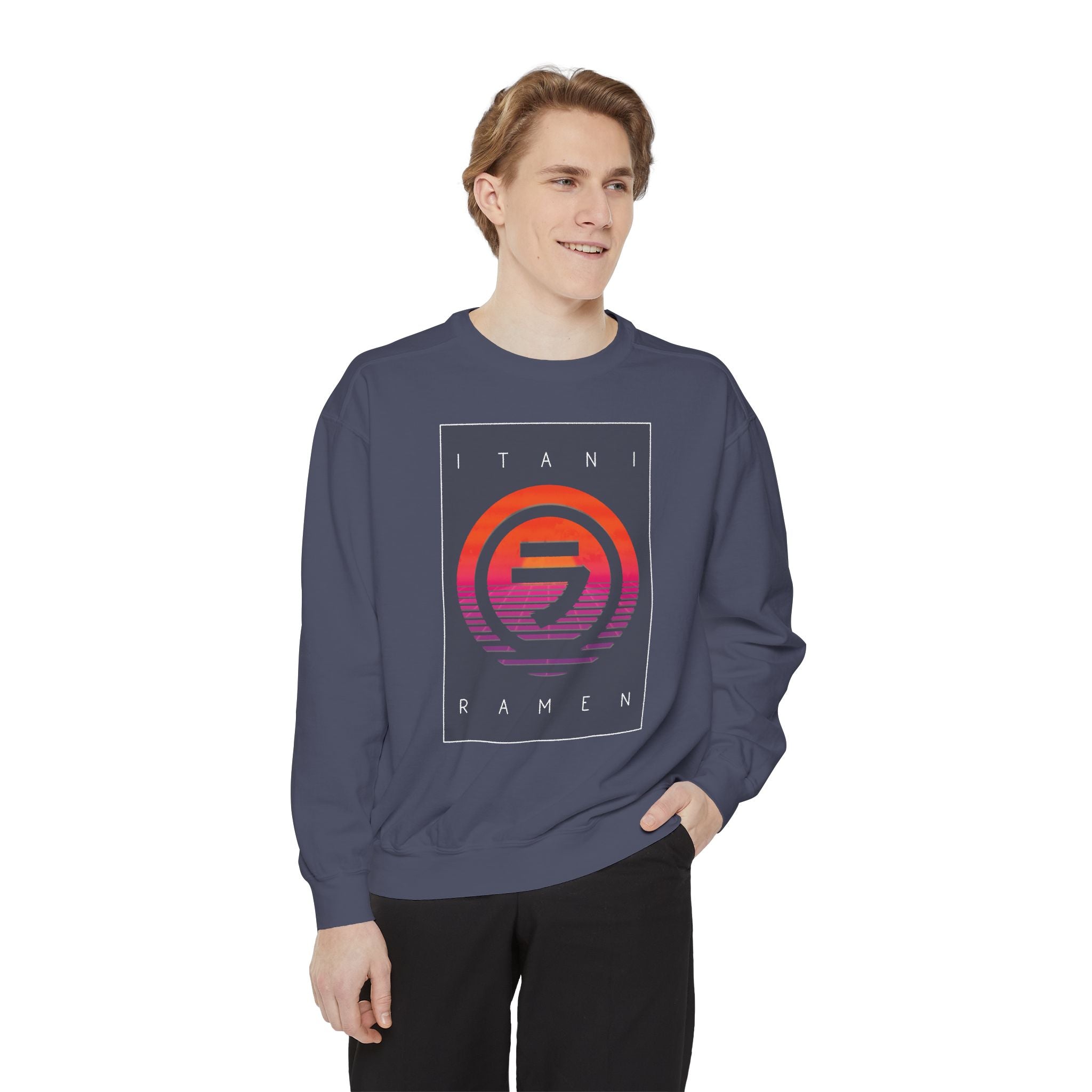 Sunset.wav Itani Ramen Crewneck Sweatshirt