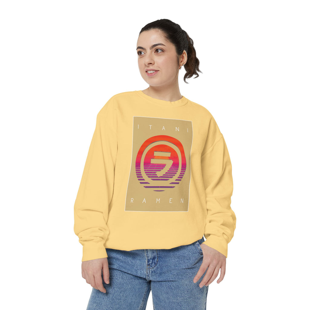 Sunset.wav Itani Ramen Crewneck Sweatshirt
