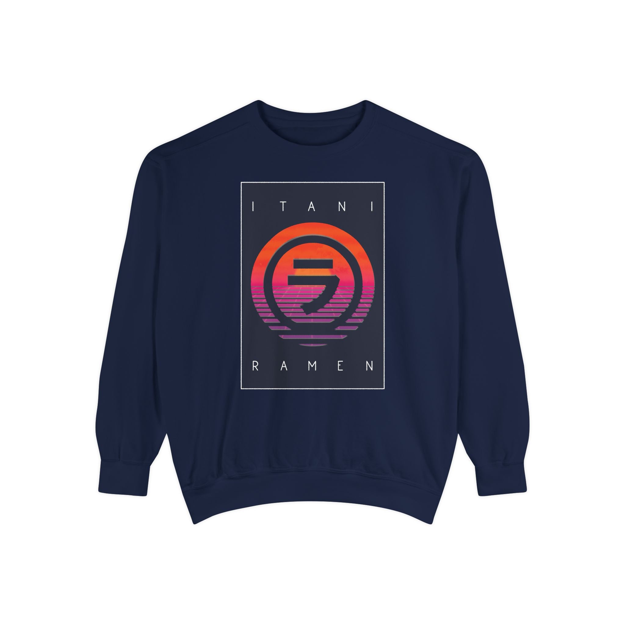 Sunset.wav Itani Ramen Crewneck Sweatshirt