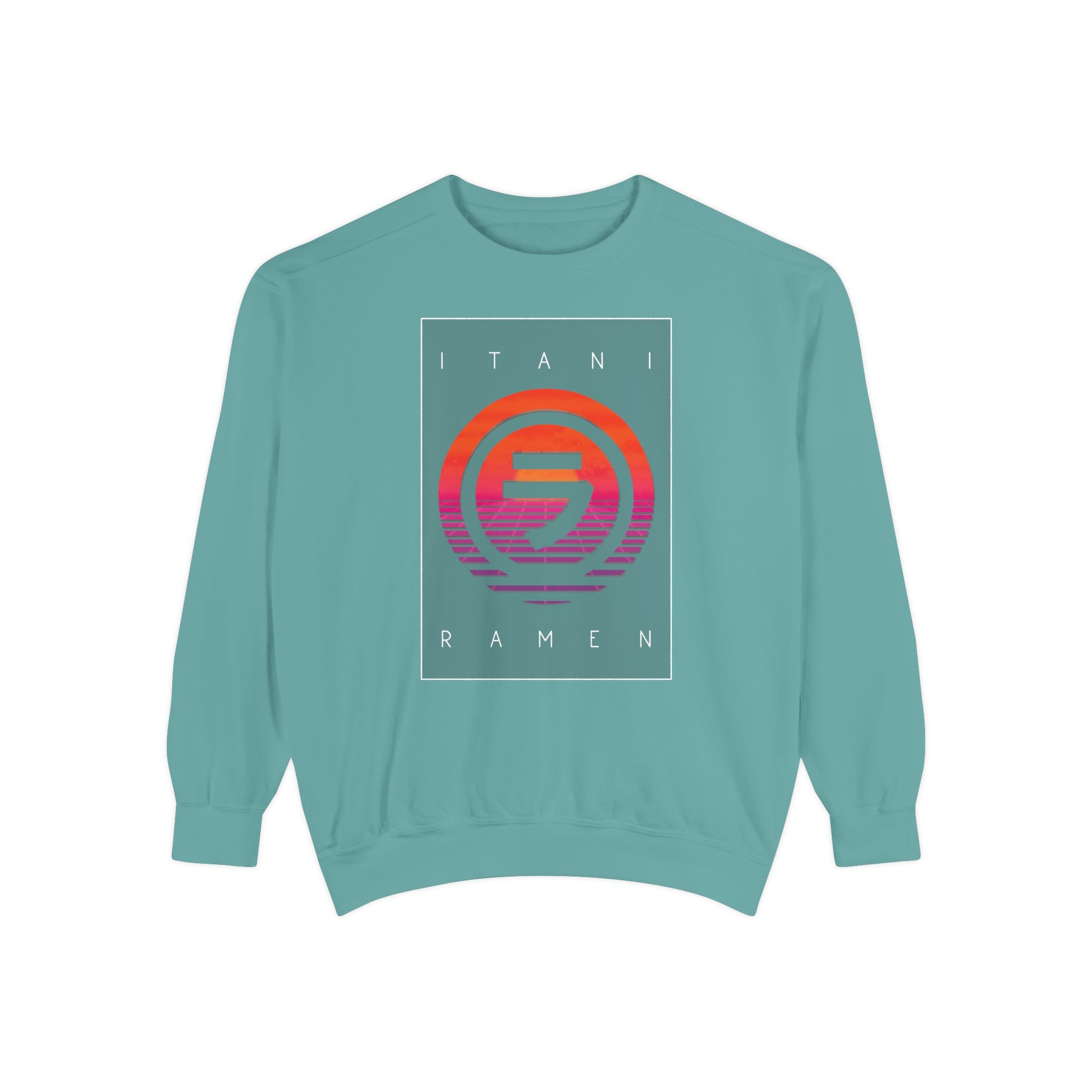 Sunset.wav Itani Ramen Crewneck Sweatshirt
