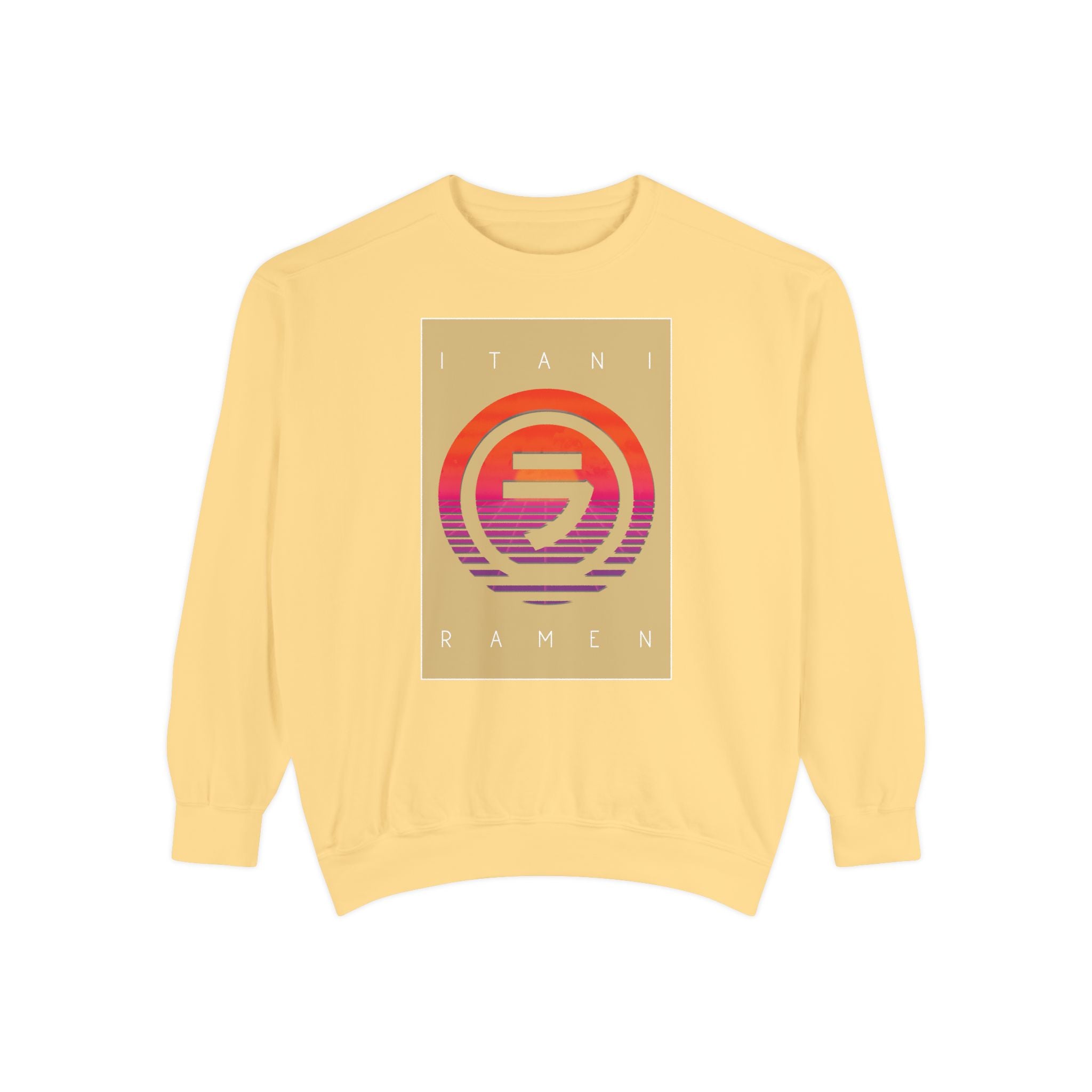 Sunset.wav Itani Ramen Crewneck Sweatshirt