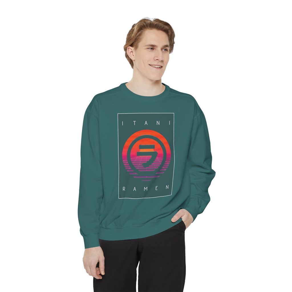 Sunset.wav Itani Ramen Crewneck Sweatshirt