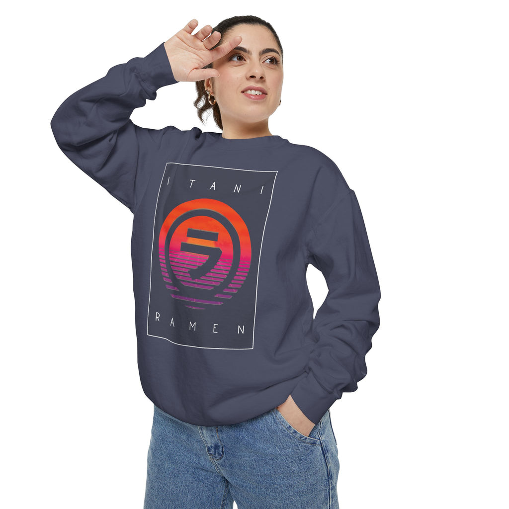 Sunset.wav Itani Ramen Crewneck Sweatshirt