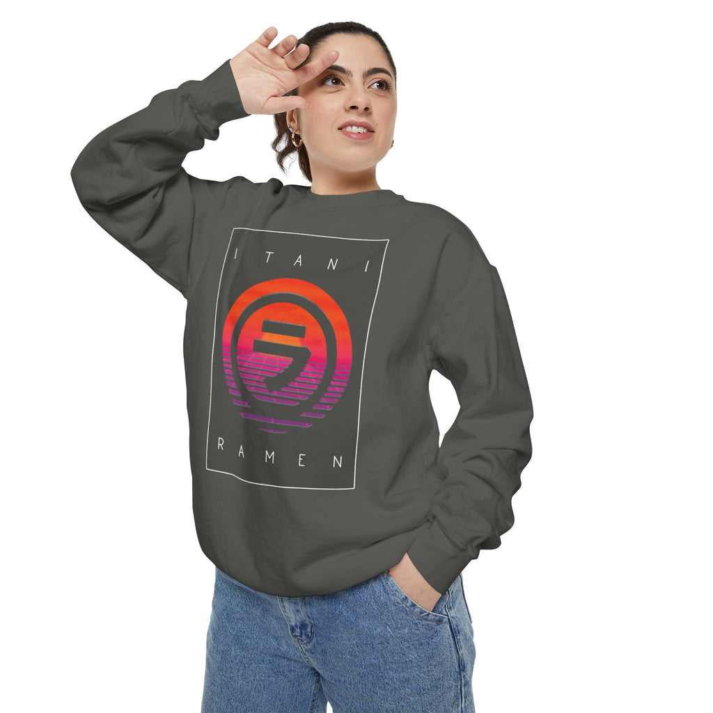 Sunset.wav Itani Ramen Crewneck Sweatshirt