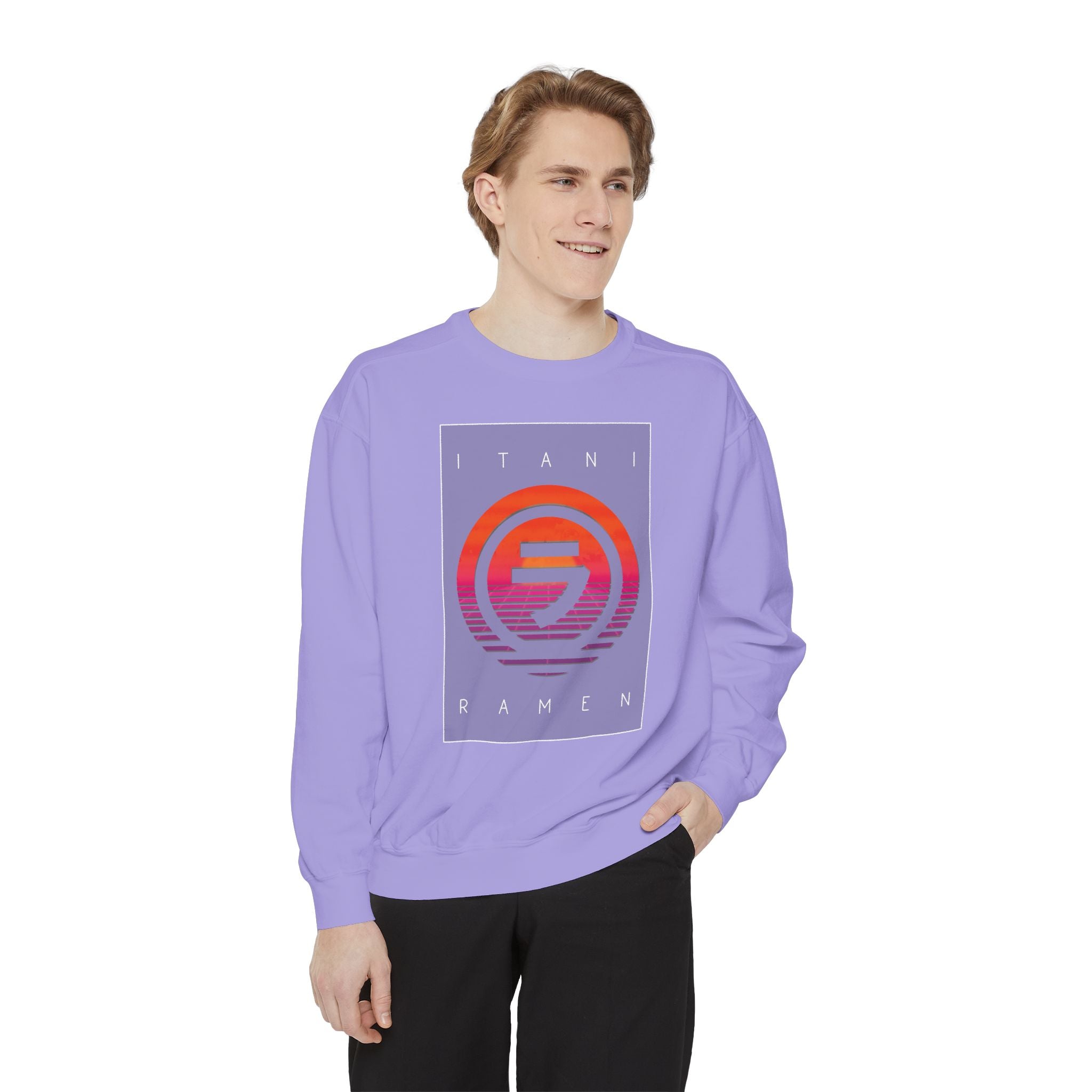 Sunset.wav Itani Ramen Crewneck Sweatshirt