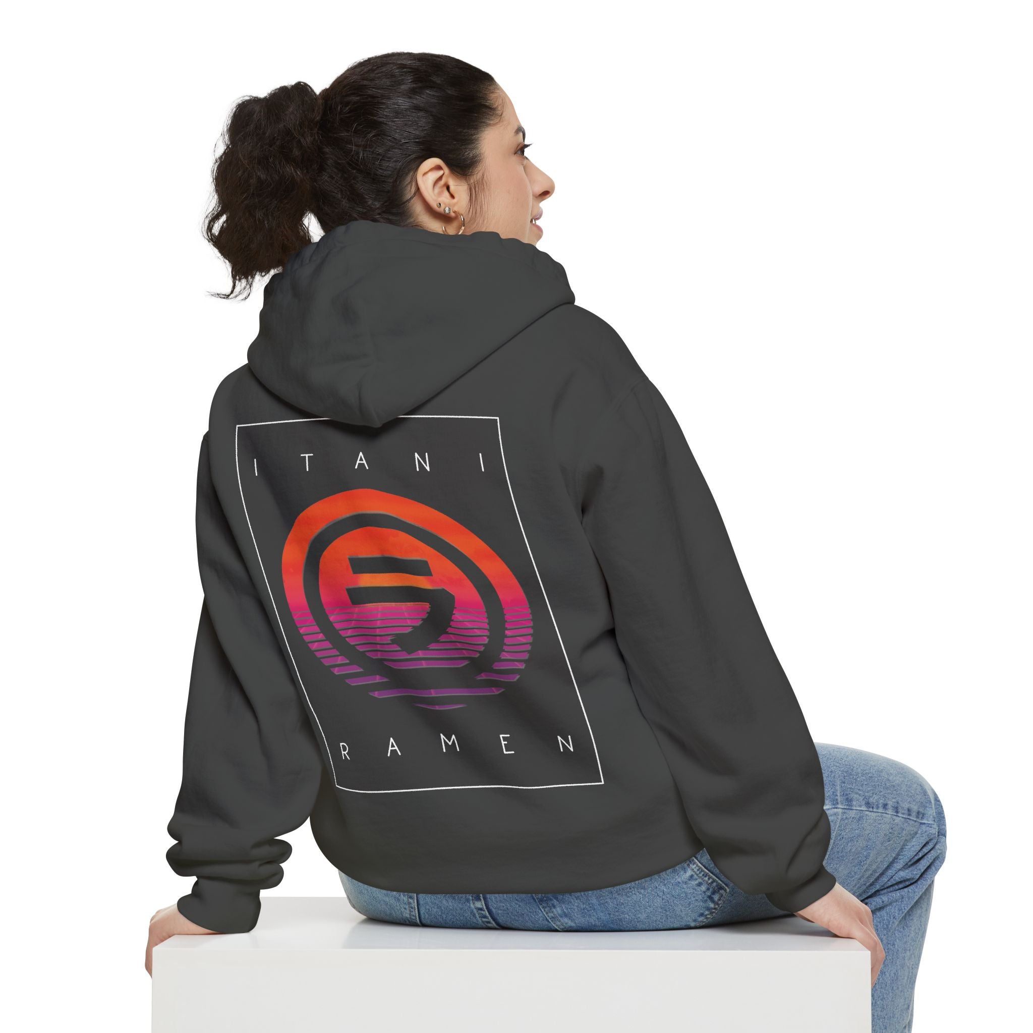 Sunset.wav Itani Ramen Pullover Hoodie
