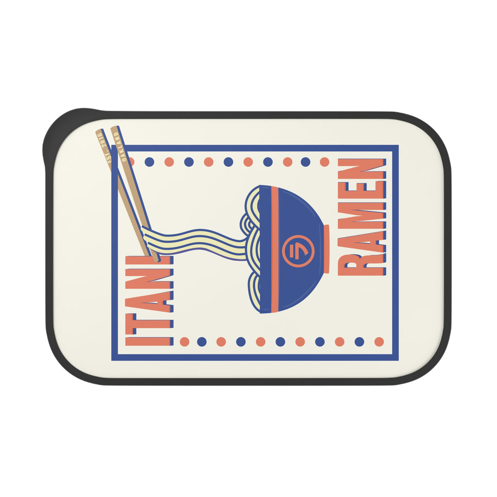 Itani Ramen PLA Bento Box with Band and Utensils
