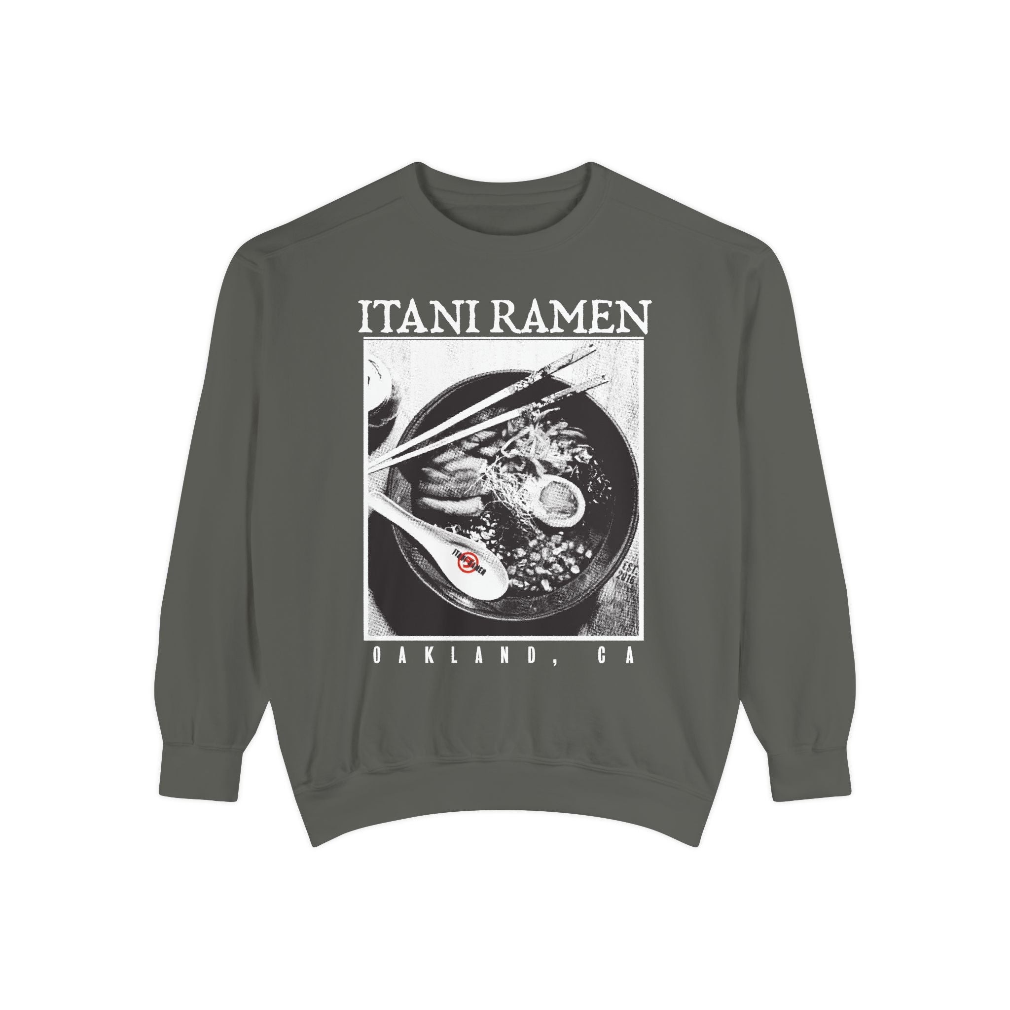 Half Tone Bowl Itani Ramen Crewneck Sweatshirt