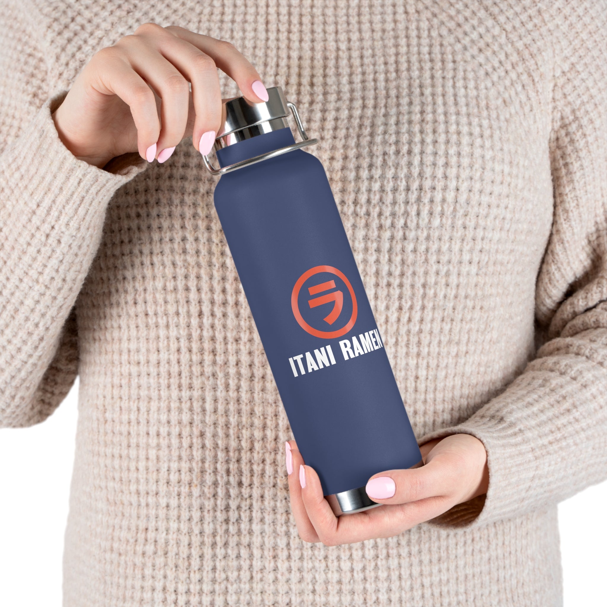 Itani Ramen Classic Logo Stainless 22oz Insulated Bottle