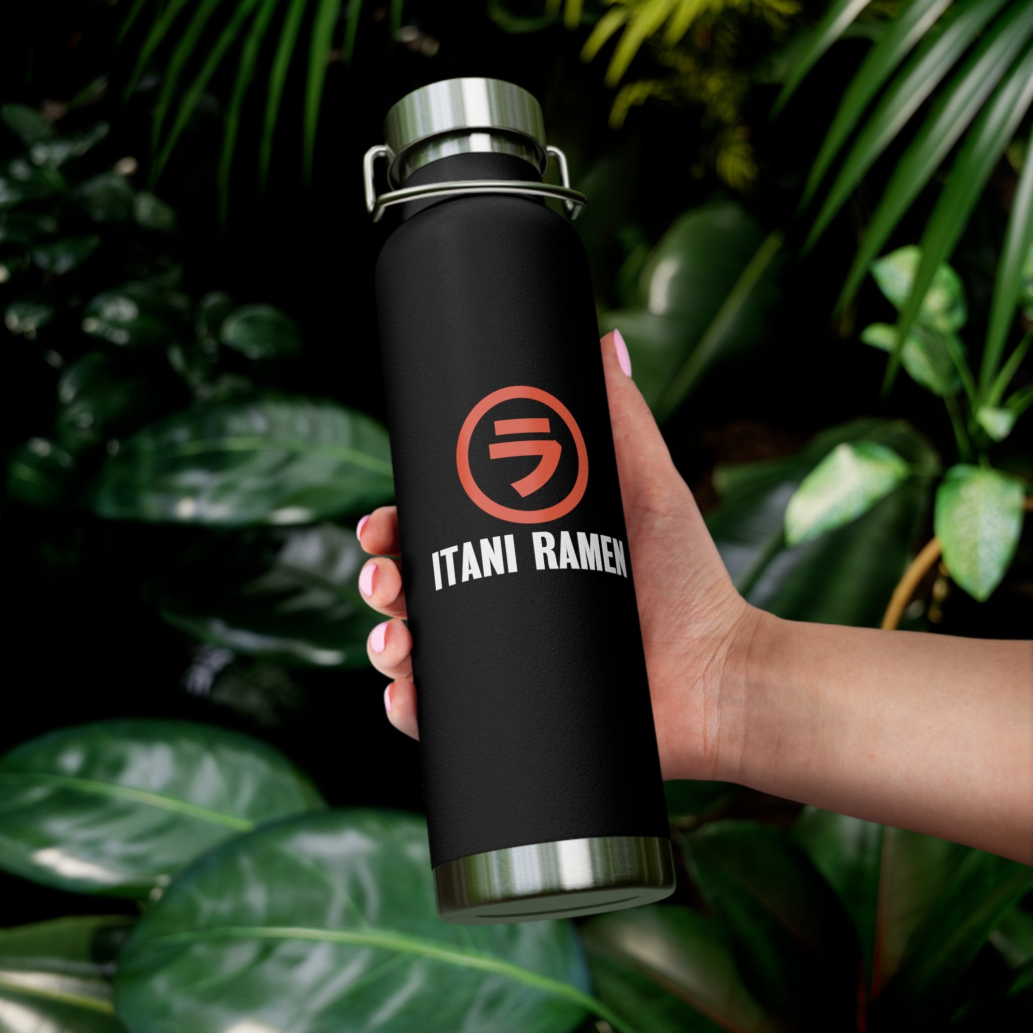 Itani Ramen Classic Logo Stainless 22oz Insulated Bottle