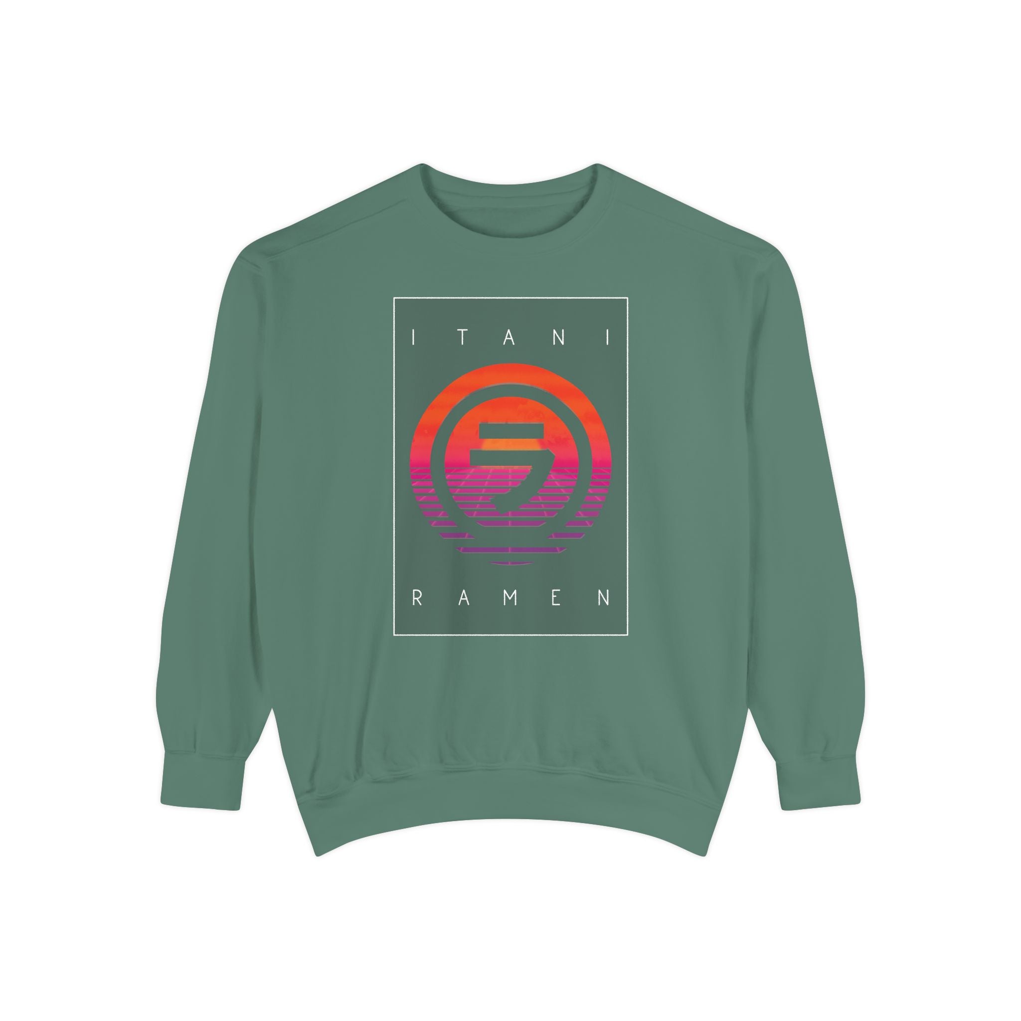 Sunset.wav Itani Ramen Crewneck Sweatshirt
