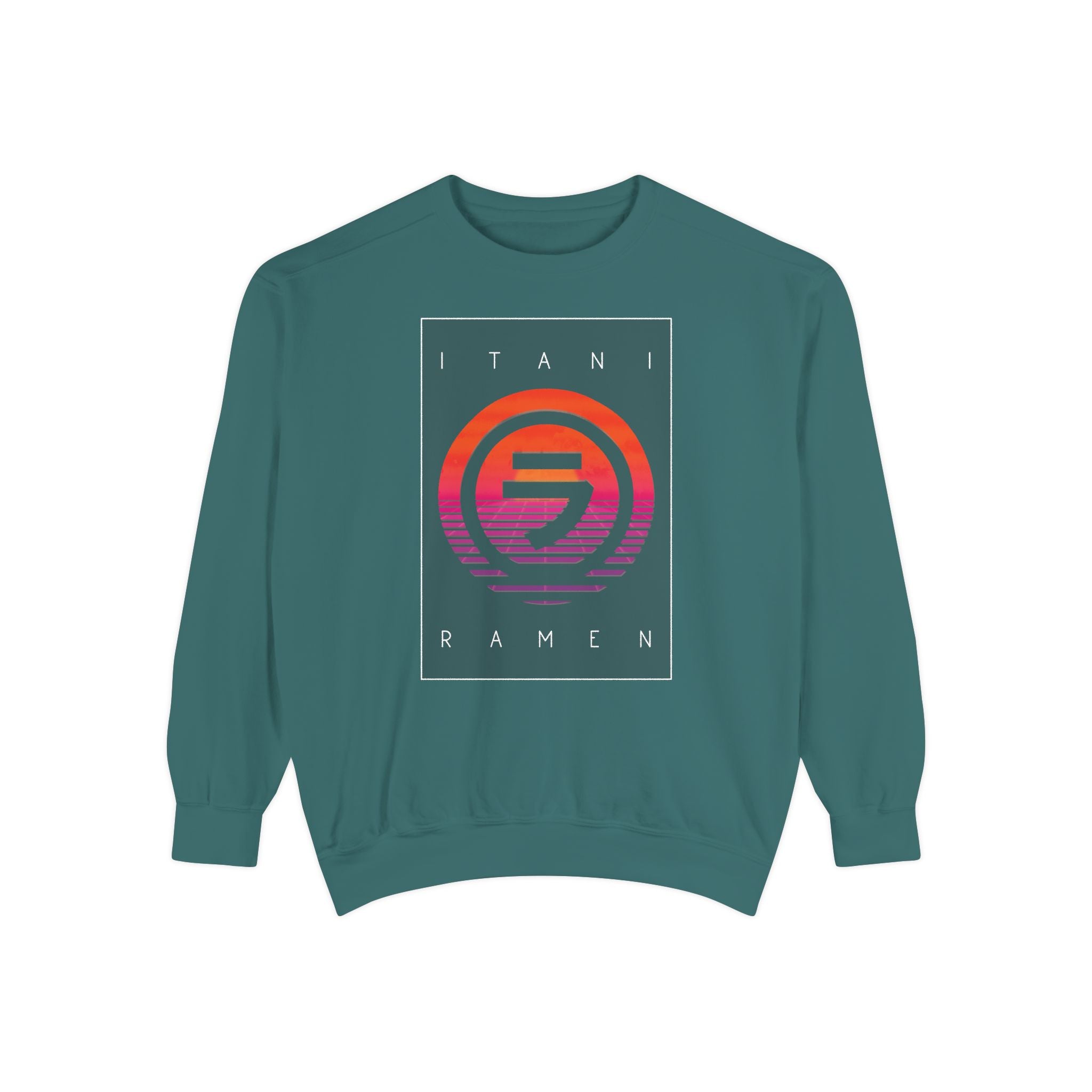 Sunset.wav Itani Ramen Crewneck Sweatshirt