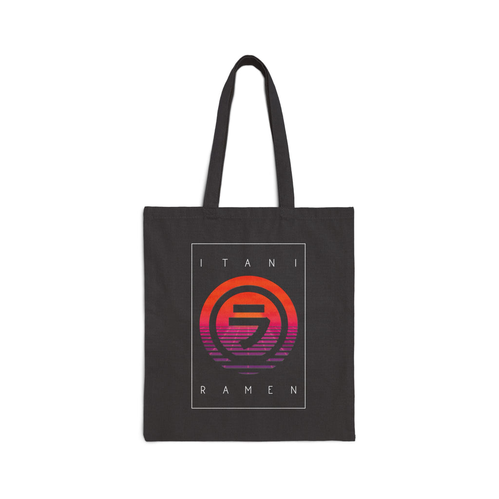 Sunset.Wav Itani Ramen Cotton Canvas Tote Bag