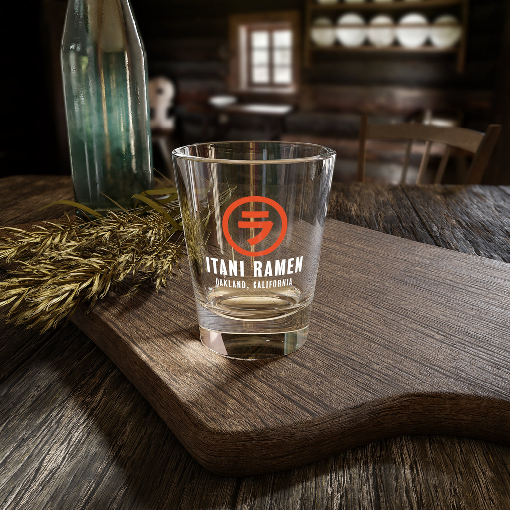 Itani Ramen Classic Logo Shot Glass 1.5 oz