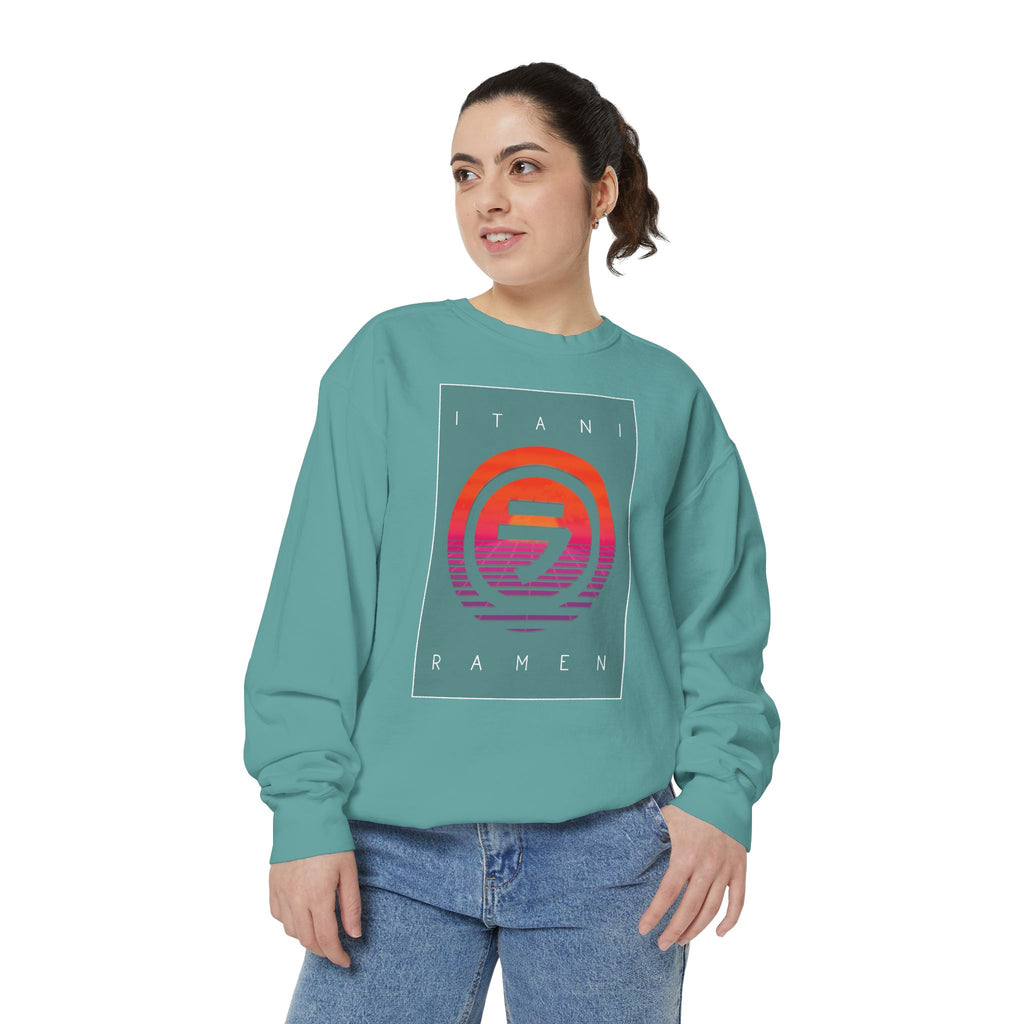 Sunset.wav Itani Ramen Crewneck Sweatshirt