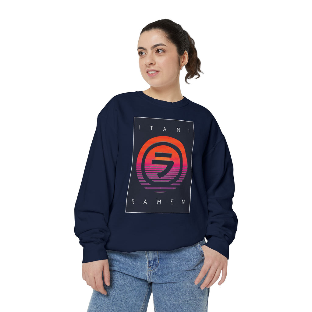 Sunset.wav Itani Ramen Crewneck Sweatshirt