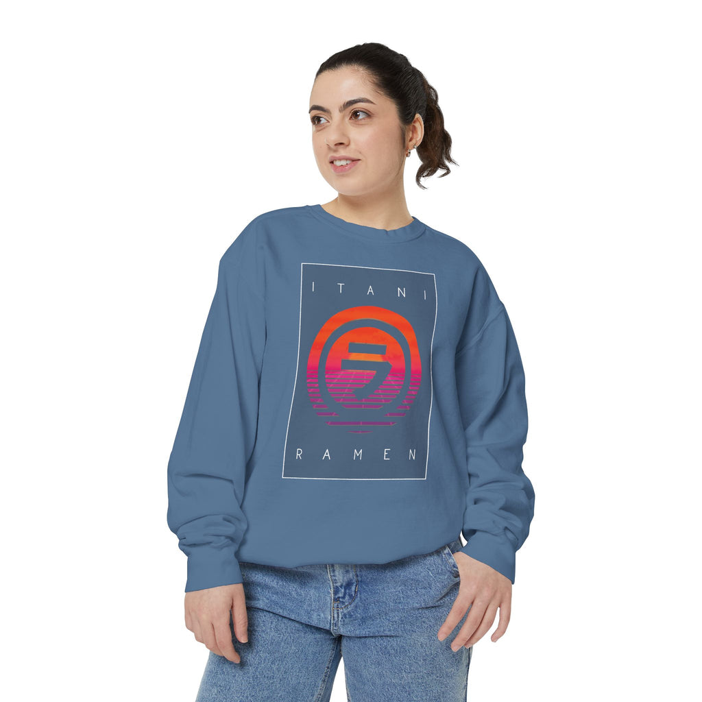 Sunset.wav Itani Ramen Crewneck Sweatshirt